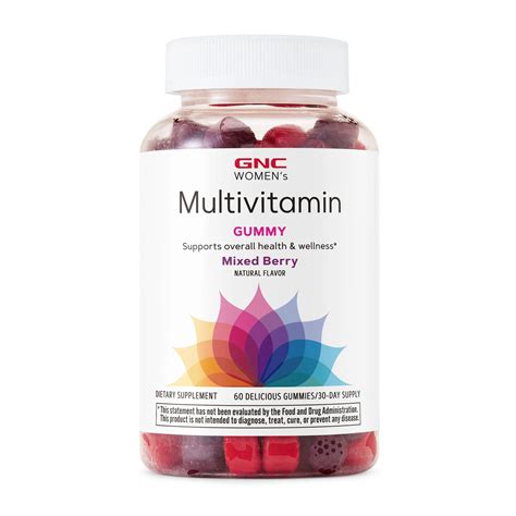 GNC Women's Multivitamin Gummies, 60 Gummies, Vitamin and Mineral Support for Women - Walmart.com