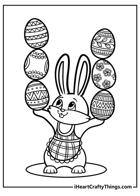 Easter Bunny Coloring Pages