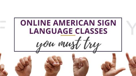 On-Demand American Sign Language Classes You Must Try