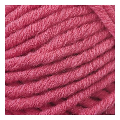 Women’s Institute Pink Soft and Chunky Yarn 100g | Hobbycraft