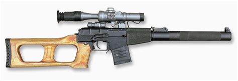 VSS Vintorez: Silenced Sniper Rifle designed for Spetsnaz