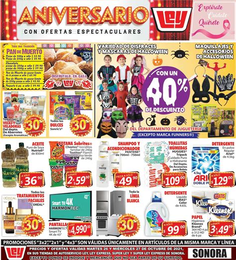 Casa Ley Catálogo Promocional - Válido del 26.10 al 28.10 - Número nº 1 - mercadodecatalogos.com