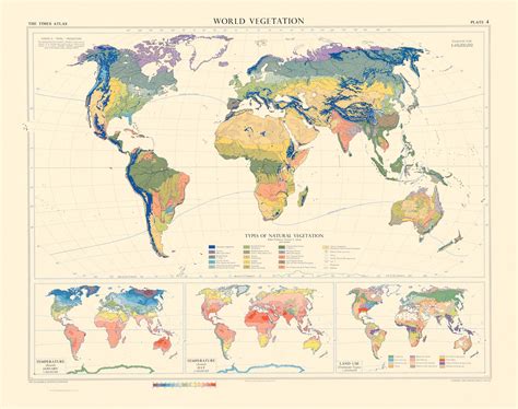 Printable Vegetation Zones Map Of The World - Free Printable Templates