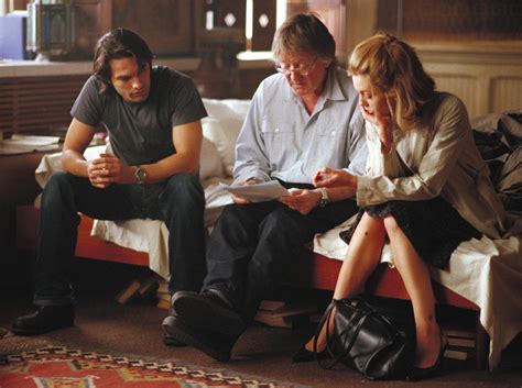 Olivier Martinez, Adrian Lyne and Diane Lane - "Unfaithful" - Behind the scenes. Diane Lane ...