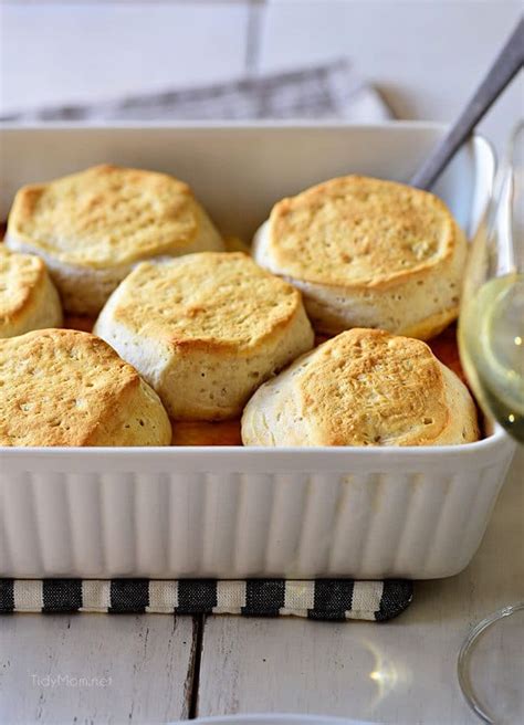 Chicken and Cheese Biscuit Bake - TidyMom®