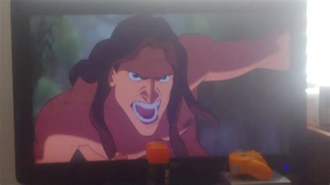 Disney's Tarzan (1999) - Tarzan vs Sabor fight scene - YouTube