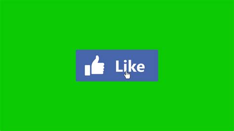 Facebook Like Button Stock Video Footage for Free Download