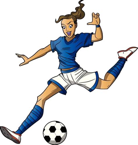 Soccer Player Cartoon Png