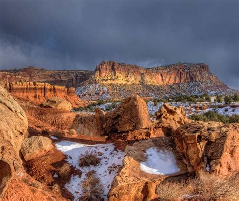 Capitol Reef Snow – Bing Wallpaper Download