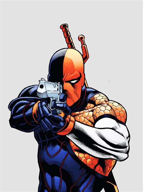 Slade Wilson in Deathstroke #4 Dc Comics Superheroes, Dc Comics ...