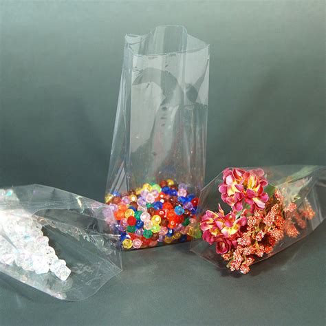 Polypropylene Bags- Clear 1.5 Mil, w/Gusset- 100 Bags/Pack