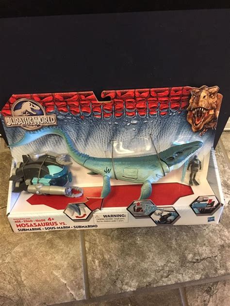 Jurassic World Mosasaurus vs. Submarine Hasbro | #1866418831