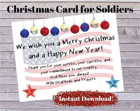 Address To Send Christmas Cards To Recovering Soldiers - Christmas Tree ...