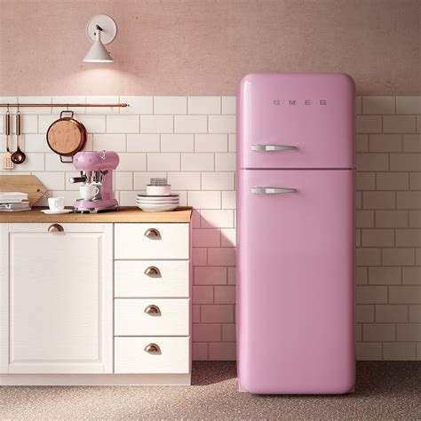 Smeg - Contemporary design and retro style mixed with pink...