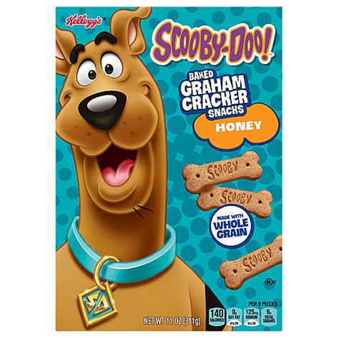 Scooby-Doo! Baked Graham Cracker Snacks, Honey 11 oz | Cookies | Reasor's