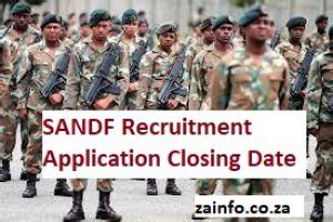 SANDF Recruitment Application Closing Date 2023-2024 - Top Information ...