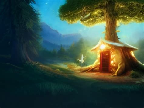 A forest hut by Kirill on Dribbble