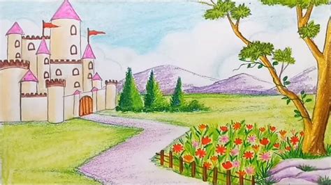 20 Easy Garden Drawing Ideas - How to Draw a Garden