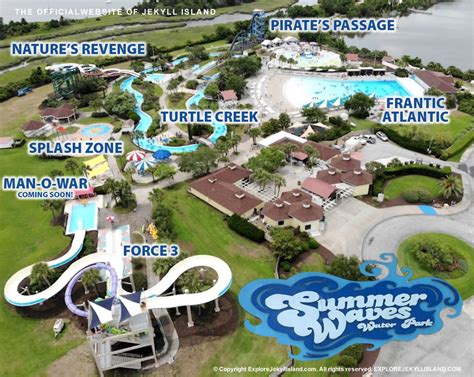 Summer Waves Water Park Jekll Island - Featuring the Frantic Atlantic ...