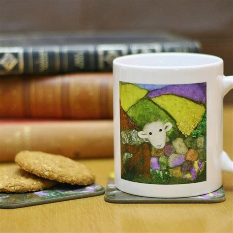 Herdwick Sheep mug. Herdwick Sheep gift | Lincolnshire Fenn Crafts