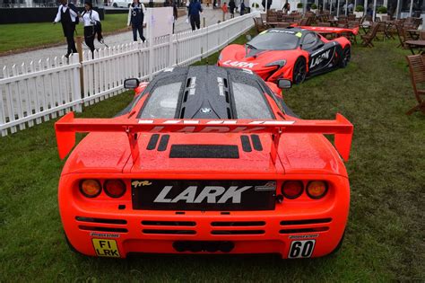 Matching McLaren P1 GTR And F1 GTR Light Up Goodwood In Fluro Orange ...