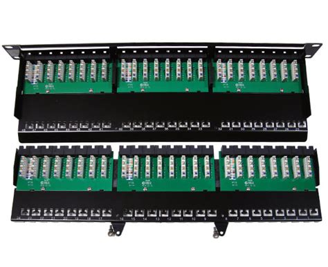 48 Port CAT6 Patch Panel, Preloaded — Primus Cable