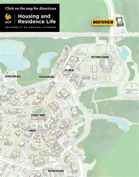 Ucf Main Campus Map - Allina Madeline