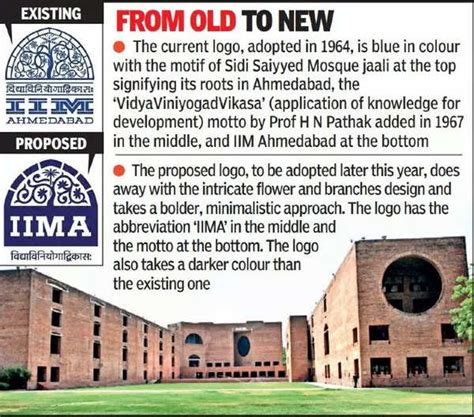 Iim: Iim’s New Logo Aims To ‘internationalize’ Brand | Ahmedabad News - Times of India