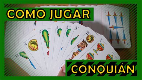 Cómo jugar conquián - YouTube