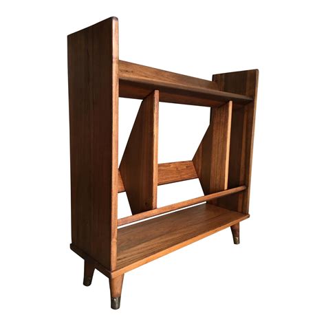 Vintage Mid Century Modern Bookcase | Chairish