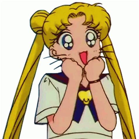 Sailor Moon Usagi Sticker - Sailor Moon Usagi Cute - Discover & Share GIFs