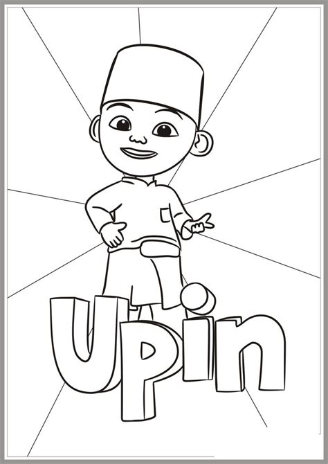 Upin Ipin Coloring Pages (Complete) | Coloring pages, Coloring pages for kids, Cartoon coloring ...