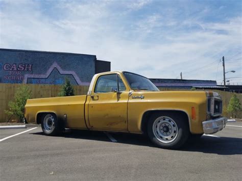 1973 Chevy c20 Custom Deluxe Scottsdale camper special 2wd 3/4 ton truck lowered - Classic ...