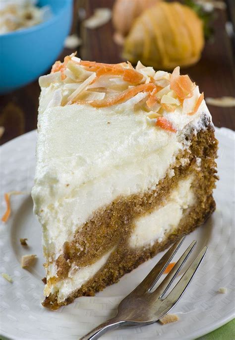 Carrot Cake Cheesecake | An Easter Dessert With Cream Cheese Frosting