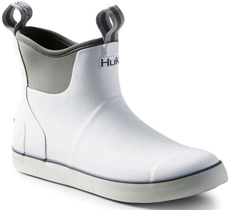 Huk Rogue Wave Boots - White - TackleDirect