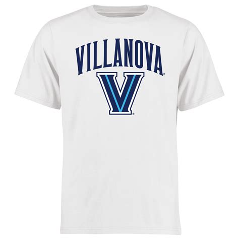 Villanova Wildcats White Proud Mascot T-Shirt