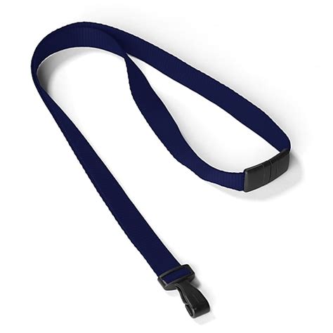 IDville 35" Blank Lanyards, Royal Blue, 25/Pack (1346785BL31) | Staples