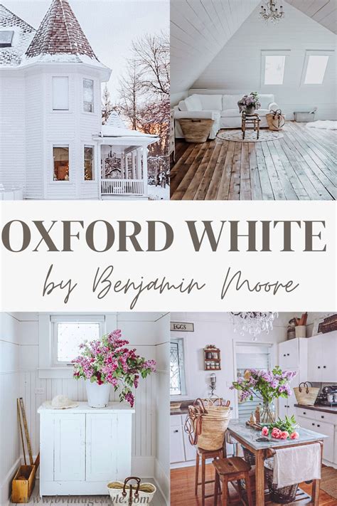 Oxford White by Benjamin Moore Review CC 30 | B Vintage Style