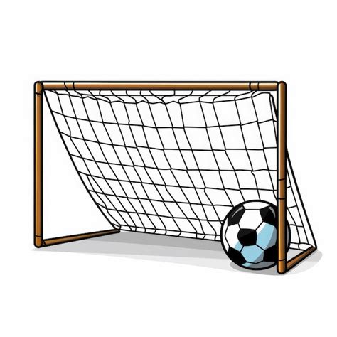 Soccer Goals Clipart