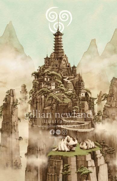 *Air Temple in 2020 | Avatar the last airbender art, Fine art giclee ...