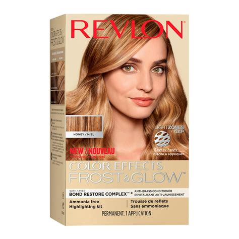 Revlon Color Effects Frost & Glow Hair Highlights Kit with Easy Cap & Hook, 30 Honey, 1 count ...