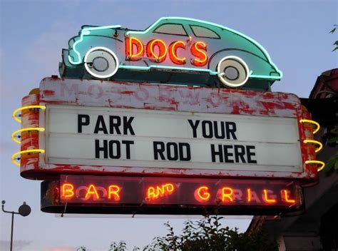 vintage neon bar signs