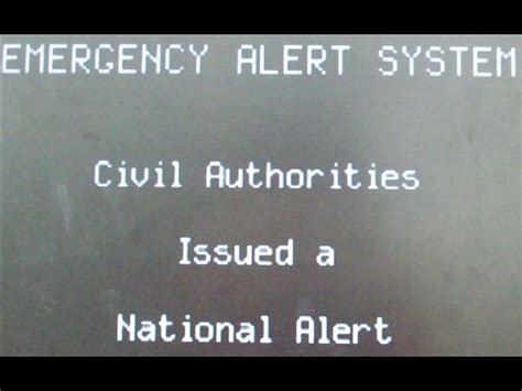 Emergency Alert System National Alert Blank Template - Imgflip