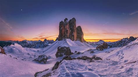 Tre Cime di Lavaredo between Auronzo and Dobbiaco