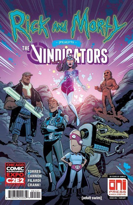 Rick and Morty Presents The Vindicators #1 (C2E2 Edition) Value - GoCollect