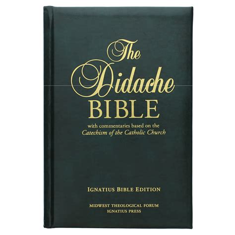 The Didache Bible (Padded Hardcover) | The Catholic Company®