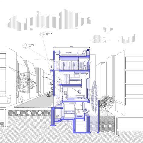 200 Section Perspective ideas | architectural section, architecture ...