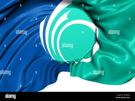 Flag of Ottawa, Canada. Close Up Stock Photo - Alamy