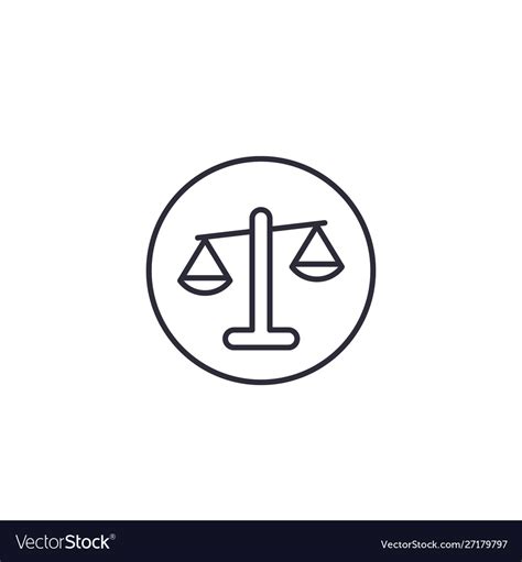 Ethics line icon Royalty Free Vector Image - VectorStock