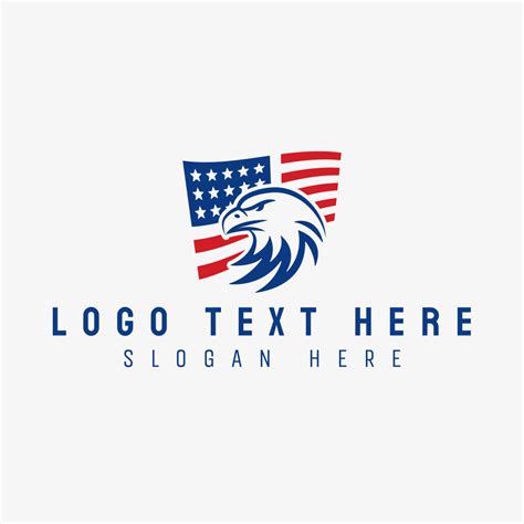 American Flag Eagle Logo | BrandCrowd Logo Maker